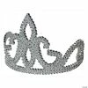 Girl's Silver Plastic Tiara