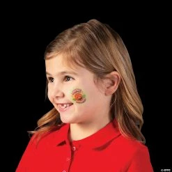 Glow-in-the-Dark Christian Pumpkin Temporary Tattoos - 72 Pc. 5 Glow-in-the-Dark Christian Pumpkin Temporary Tattoos - 72 Pc. -Halloween Costumes Trunk or Treat Shop glow in the dark christian pumpkin temporary tattoos 72 pc 13845378 a02