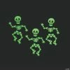 Glow-in-the-Dark Dancing Skeleton Necklaces - 12 Pc.