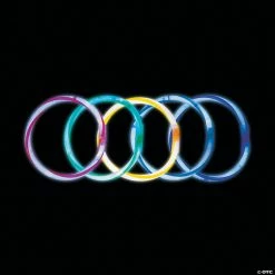 Glow Swizzle Bracelet Assortment - 100 Pc.