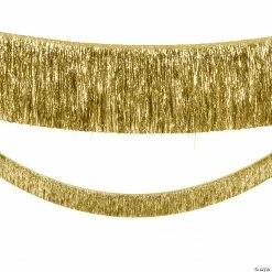 Gold Tinsel Garland