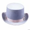 Grey Felt Top Hat - XL