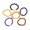 Halloween Bead Bracelet Assortment - 24 Pc.