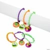 Halloween Character Friendship Rope Bracelets with Charm - 24 Pc.