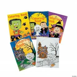 Halloween Coloring Books - 72 Pc.