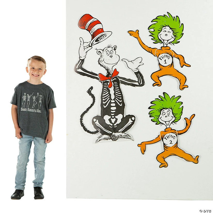 Halloween Dr. Seuss™ Jointed Cutouts - 3 Pc. 1 Halloween Dr. Seuss™ Jointed Cutouts - 3 Pc.
