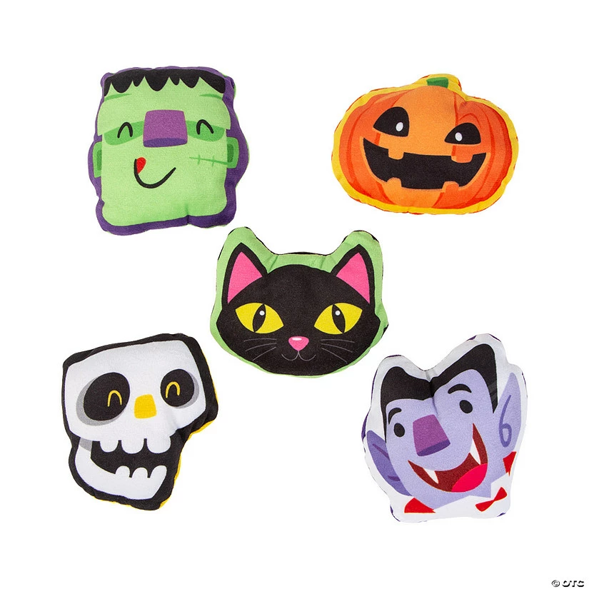 Halloween Flat Plush Assortment - 50 Pc. 1 Halloween Flat Plush Assortment - 50 Pc.