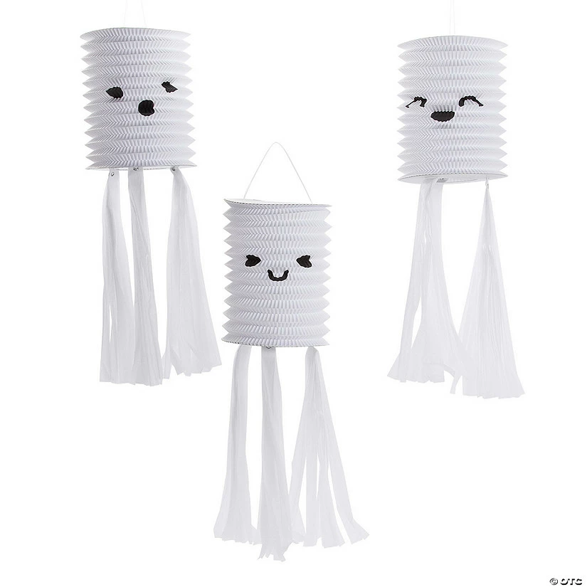 Halloween Ghost Hanging Decorations - 3 Pc. 1 Halloween Ghost Hanging Decorations - 3 Pc.