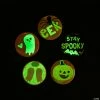 Halloween Glow-in-the-Dark Mini Buttons - 48 Pc.