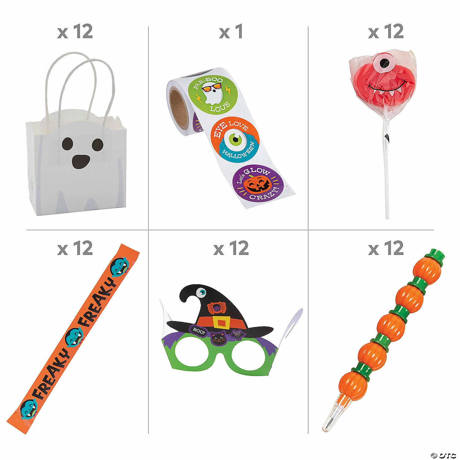 Halloween Party Handout Kit for 12 Guests 2 Halloween Party Handout Kit for 12 Guests - Image 2