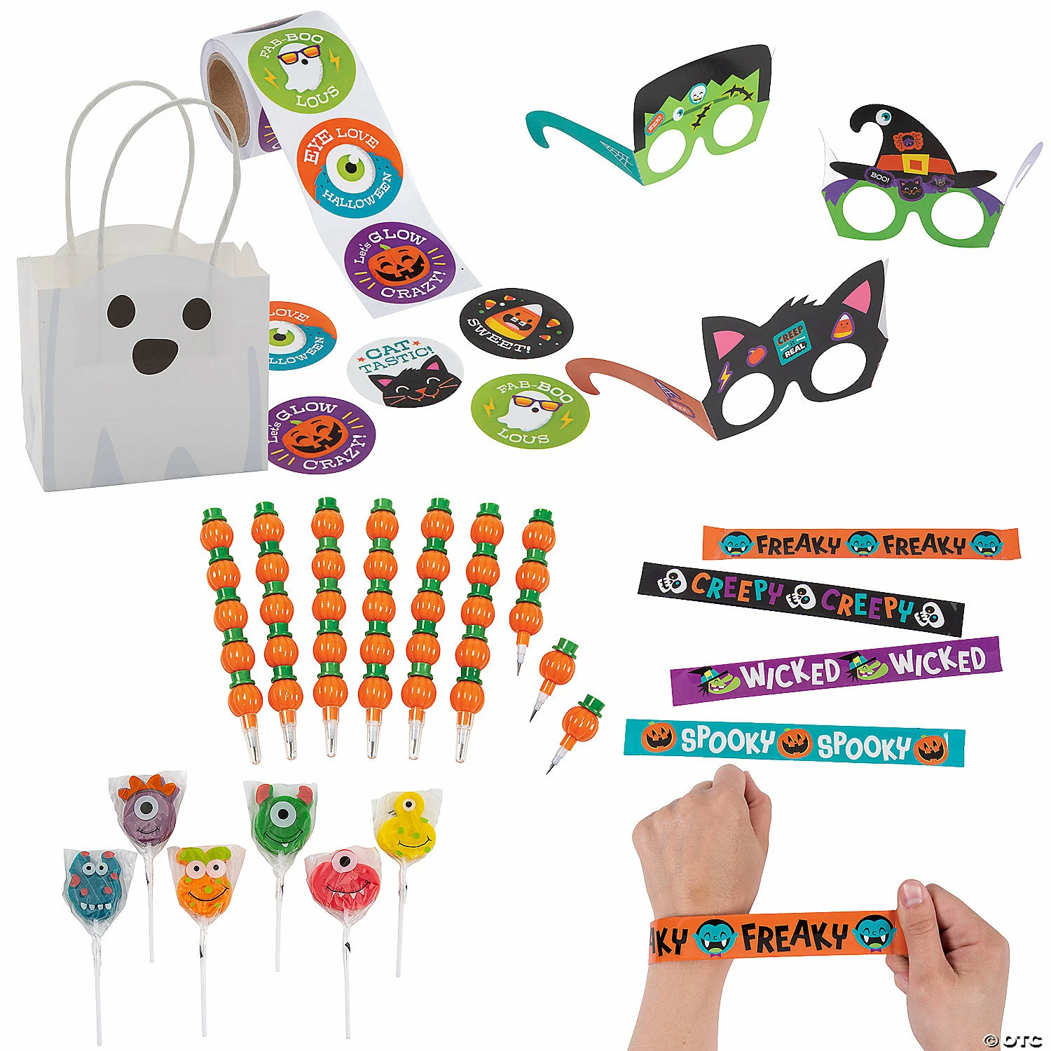 Halloween Party Handout Kit for 12 Guests 1 Halloween Party Handout Kit for 12 Guests