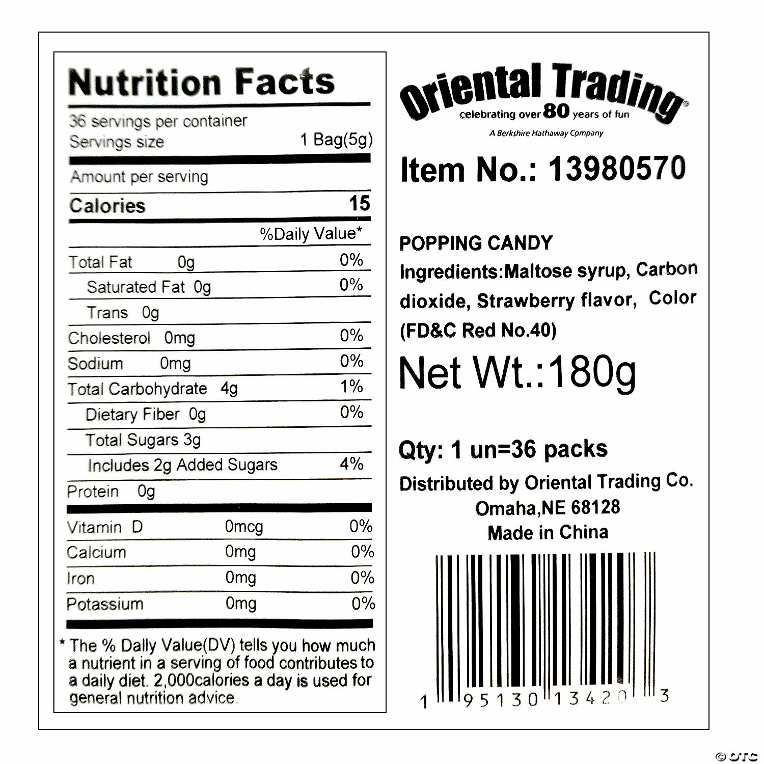 Halloween Popping Hard Candy with Stickers - 36 Pc. 2 Halloween Popping Hard Candy with Stickers - 36 Pc. - Image 2