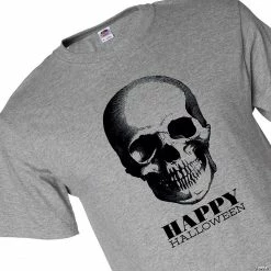 Halloween Skull Adult's Short Sleeve T-Shirt