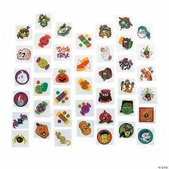 Halloween Temporary Tattoo Assortment - 720 Pc.