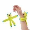 Hugging Plush Fuzzy Monster Slap Bracelets - 12 Pc.