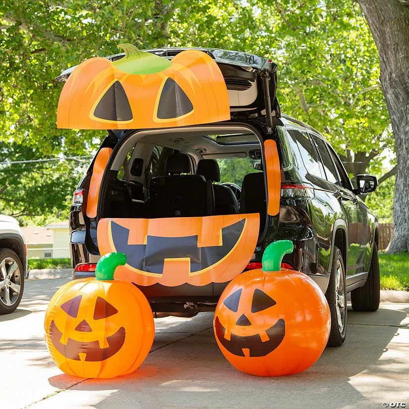 Jack-O’-Lantern Deluxe Trunk-or-Treat Decorating Kit - 7 Pc. 1 Jack-O’-Lantern Deluxe Trunk-or-Treat Decorating Kit - 7 Pc.