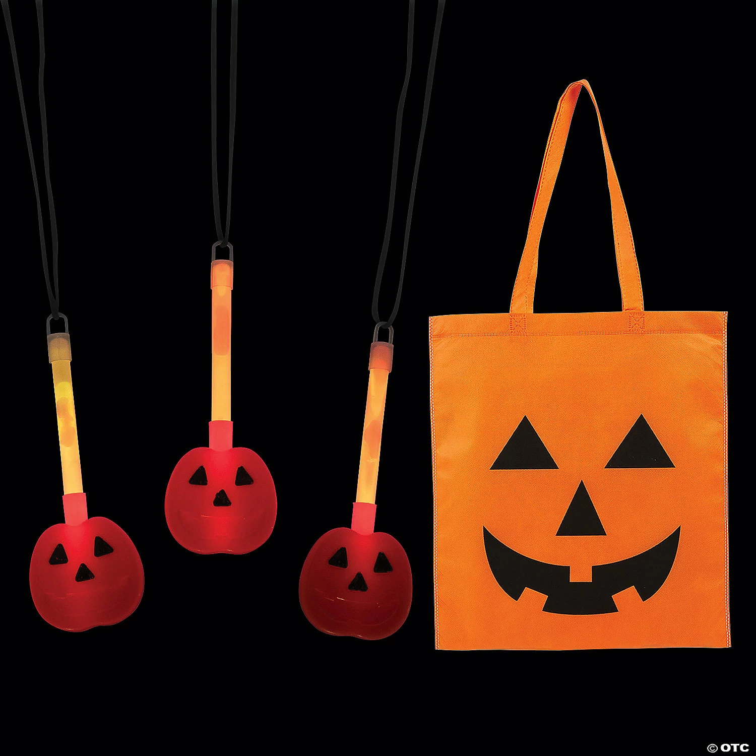 Jack-O’-Lantern Trick or Treating Accessories Kit - 24 Pc. 1 Jack-O’-Lantern Trick or Treating Accessories Kit - 24 Pc.