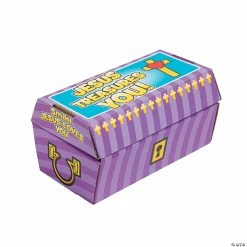 Jesus Treasures You Box Assortment - 100 Pc. -Halloween Costumes Trunk or Treat Shop jesus treasures you box assortment 100 pc 13669025 a02