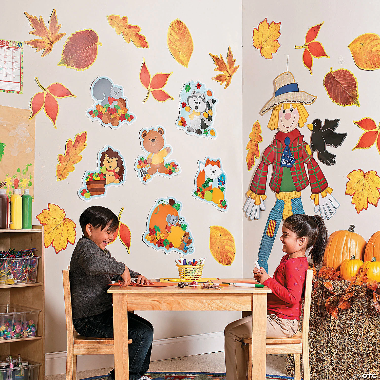 Jumbo Fall Leaves Cutouts - 48 Pc. 2 Jumbo Fall Leaves Cutouts - 48 Pc. - Image 2