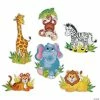 Jumbo Zoo Animal Cutouts - 6 Pc.