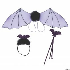 Kids’ Halloween Bat Accessory Set - 3 Pc. -Halloween Costumes Trunk or Treat Shop kids halloween bat accessory set 3 pc 13912304 a02
