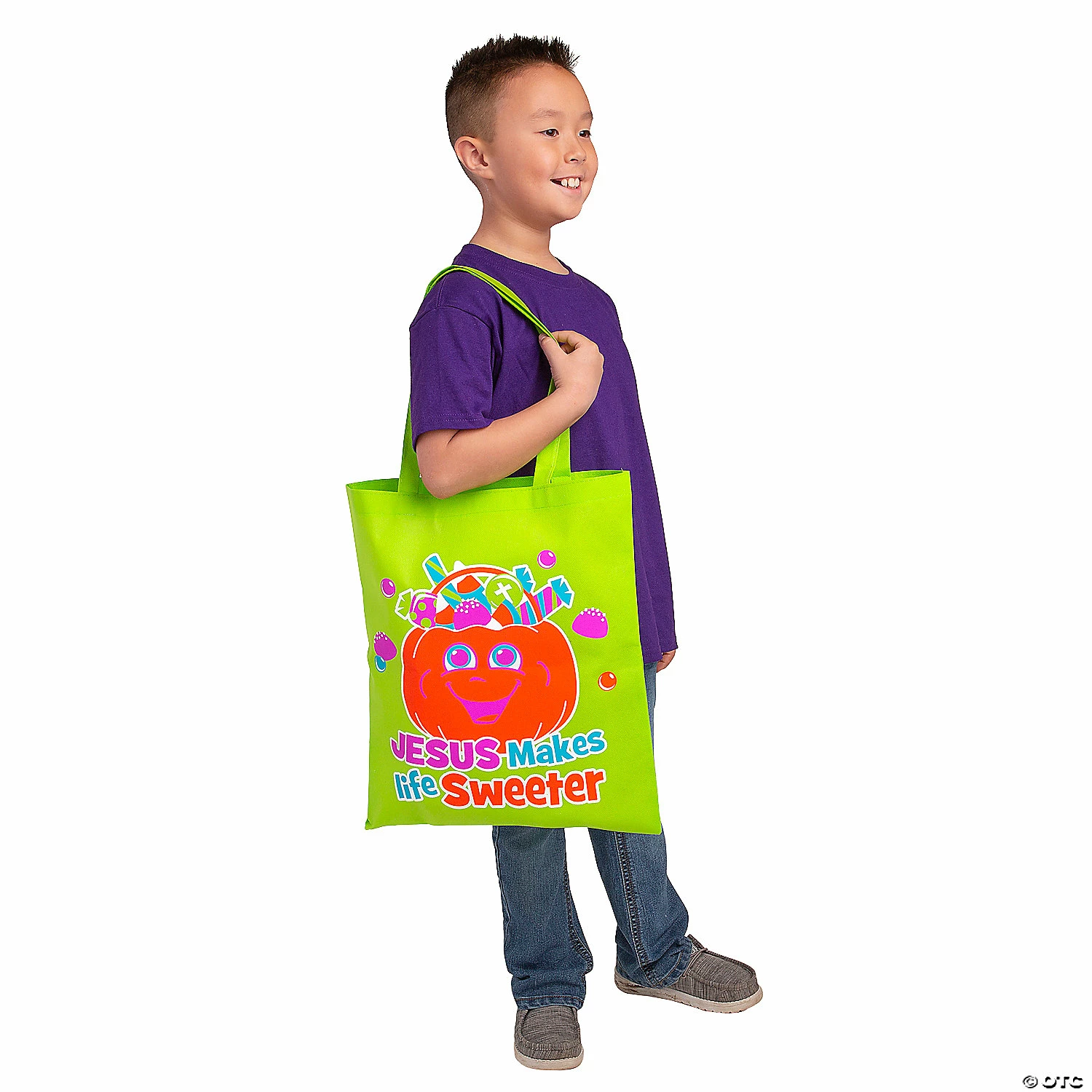 Large Truth & Treats Tote Bags - 12 Pc. 2 Large Truth & Treats Tote Bags - 12 Pc. - Image 2