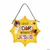 Life is Scary Without Jesus Halloween Sign Craft Kit – Makes 12