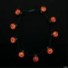 Light-Up Pumpkin Necklaces