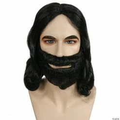 Men's Discount Biblical Wig & Beard Set