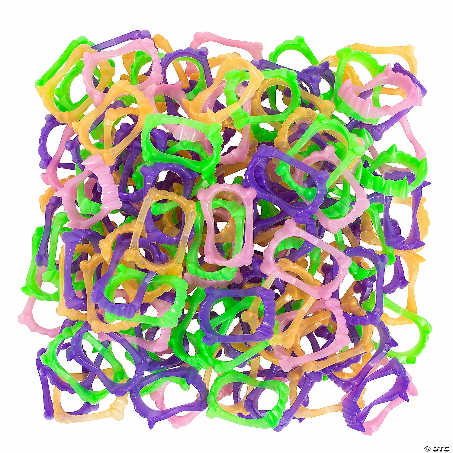 Neon Vampire Teeth - 144 Pc. 1 Neon Vampire Teeth - 144 Pc.