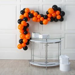 Solid Color & Black Latex Balloon Garland Kit - 291 Pc.