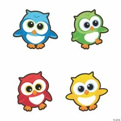 Owl Bulletin Board Cutouts - 48 Pc.