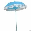 Parasol Nylon Ruffle Blue