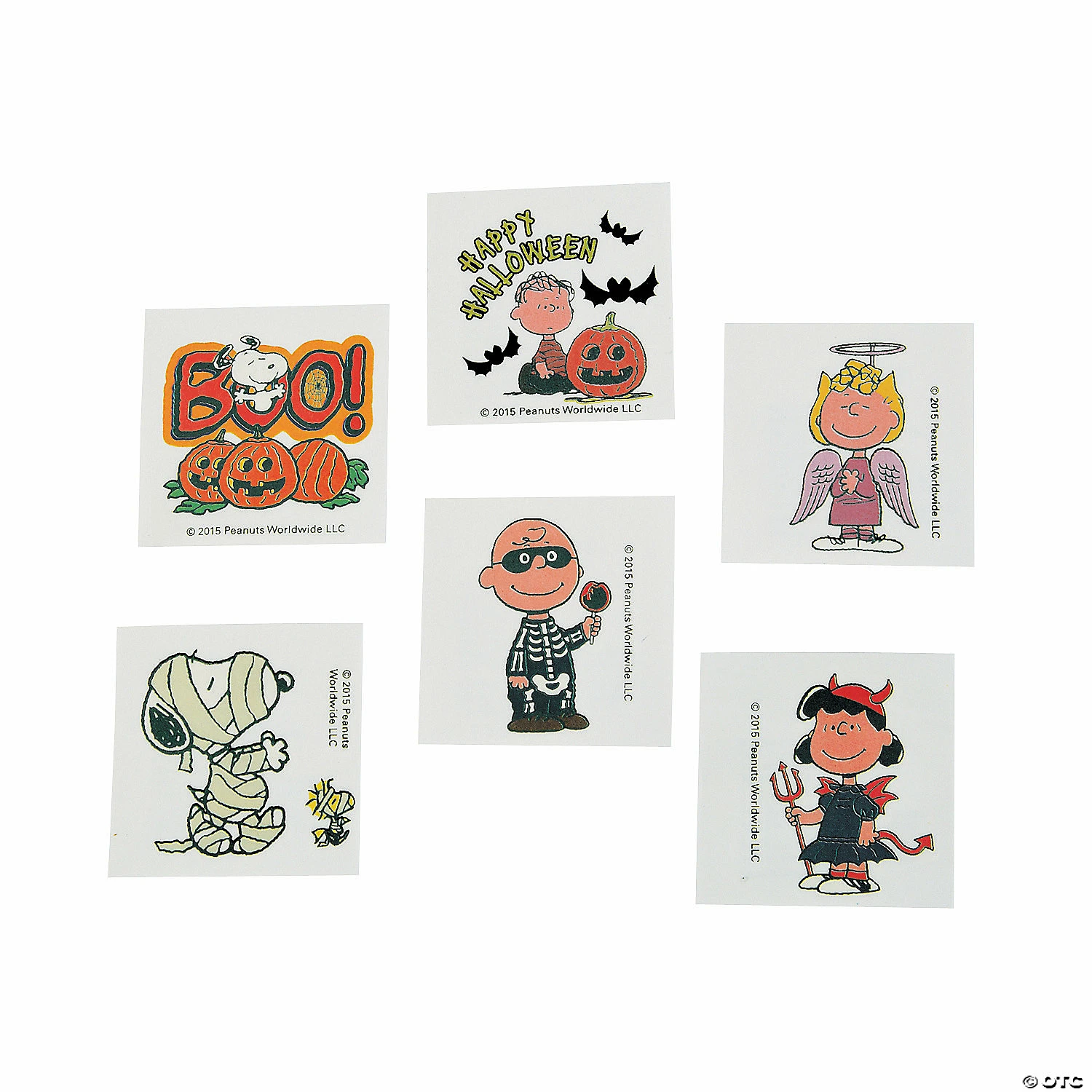Peanuts® Halloween Temporary Tattoos - 72 Pc. 1 Peanuts® Halloween Temporary Tattoos - 72 Pc.