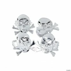 Pirate Skull Rings - 48 Pc.
