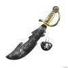 Pirate Swords with Eye Patch- 12 Pc.