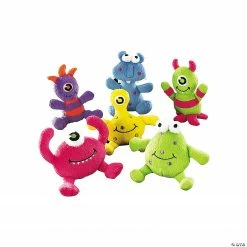 Plush Monsters - 12 Pc. -Halloween Costumes Trunk or Treat Shop plush monsters 12 pc 6 1385 k
