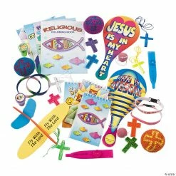Religious Novelty Toy Assortment - 50 Pc.
