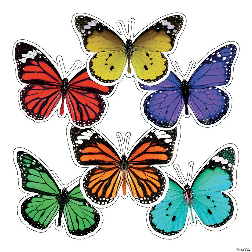 Schoolgirl Style™ Woodland Whimsy Butterfly Bulletin Board Cutouts - 36 Pc. 1 Schoolgirl Style™ Woodland Whimsy Butterfly Bulletin Board Cutouts - 36 Pc.