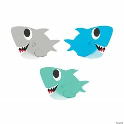 Shark Bulletin Board Cutouts - 48 Pc.