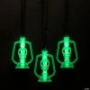 Skull Lantern Necklaces with Glow Stick - 12 Pc.