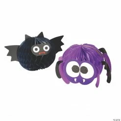Spooktacular Spider & Bat Centerpieces - 2 Pc.