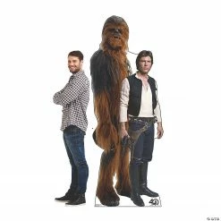 Star Wars™ 40th Anniversary Edition Han Solo & Chewbacca Stand-Up