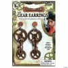 Steampunk Gear Earrings