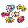 Superhero Girl Cutouts - 6 Pc.