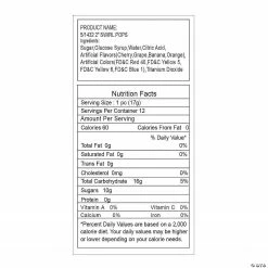 Swirl Lollipop Assortment - 110 Pc. -Halloween Costumes Trunk or Treat Shop swirl lollipop assortment 110 pc 5 1393 a05