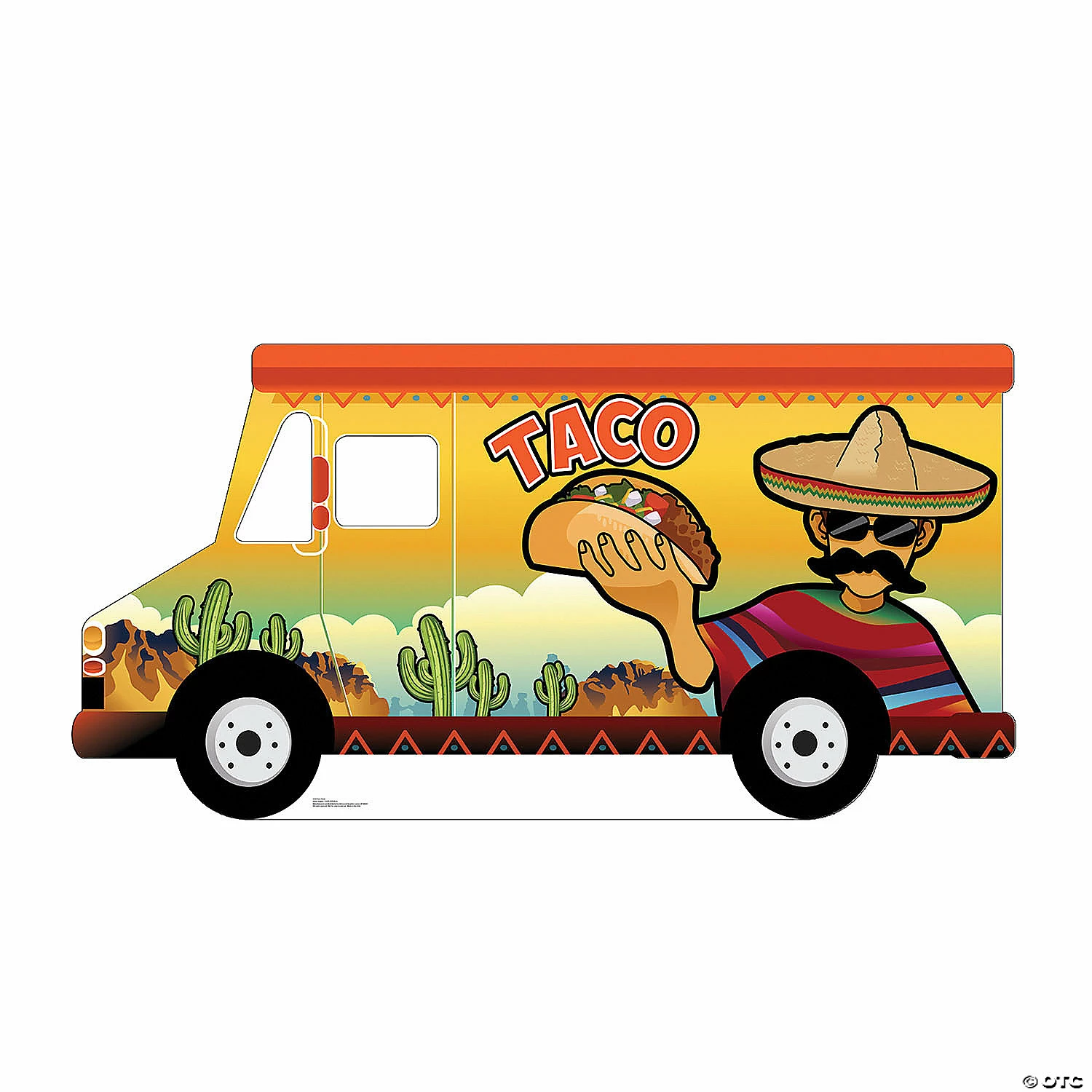 Taco Truck Photo Cardboard Stand-Up 2 Taco Truck Photo Cardboard Stand-Up - Image 2