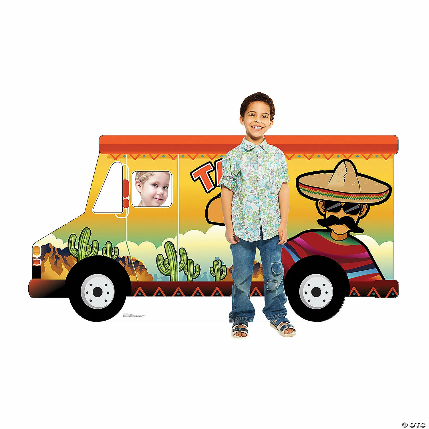 Taco Truck Photo Cardboard Stand-Up 1 Taco Truck Photo Cardboard Stand-Up