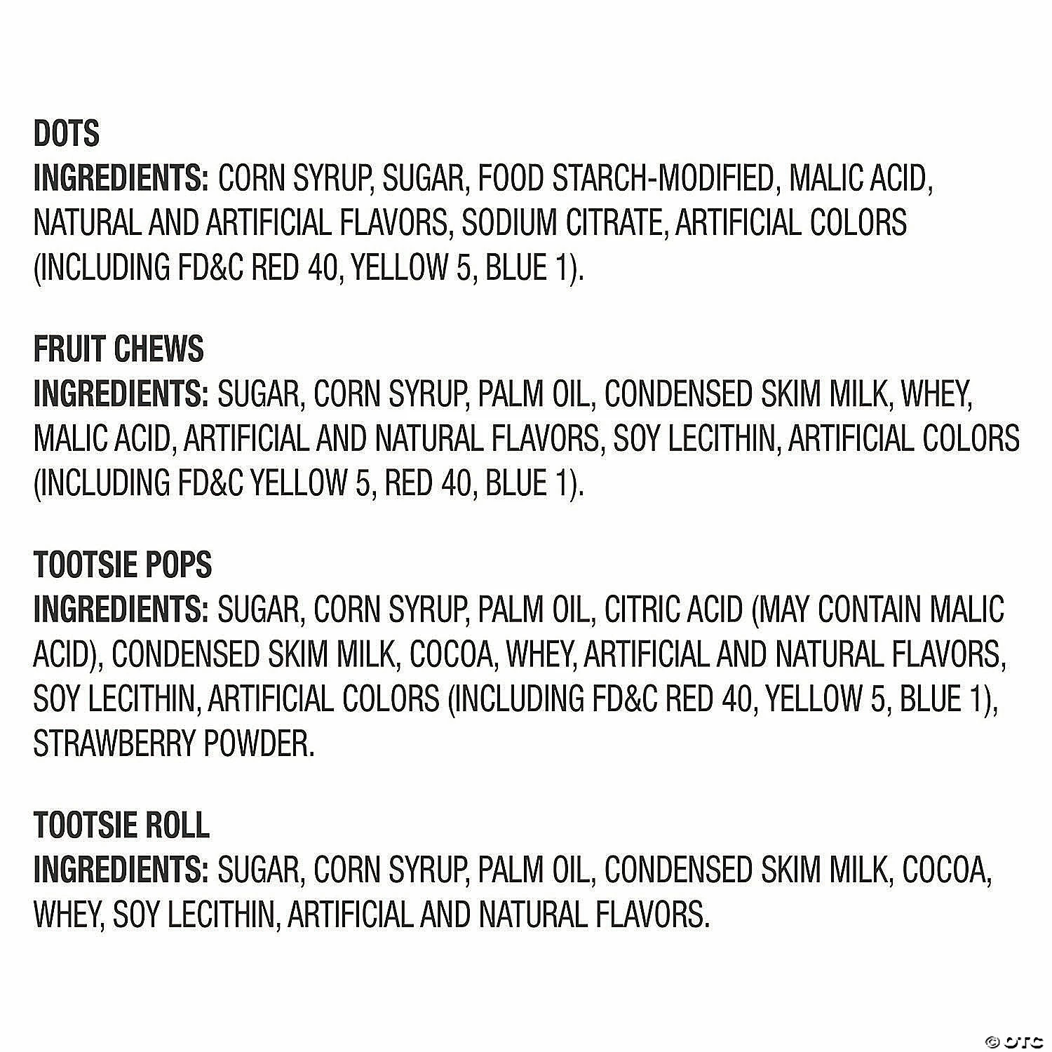 TOOTSIE Child's Play Candy Variety Bag, 4.75 lb 5 TOOTSIE Child's Play Candy Variety Bag, 4.75 lb - Image 5