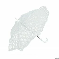 White Lace Parasol